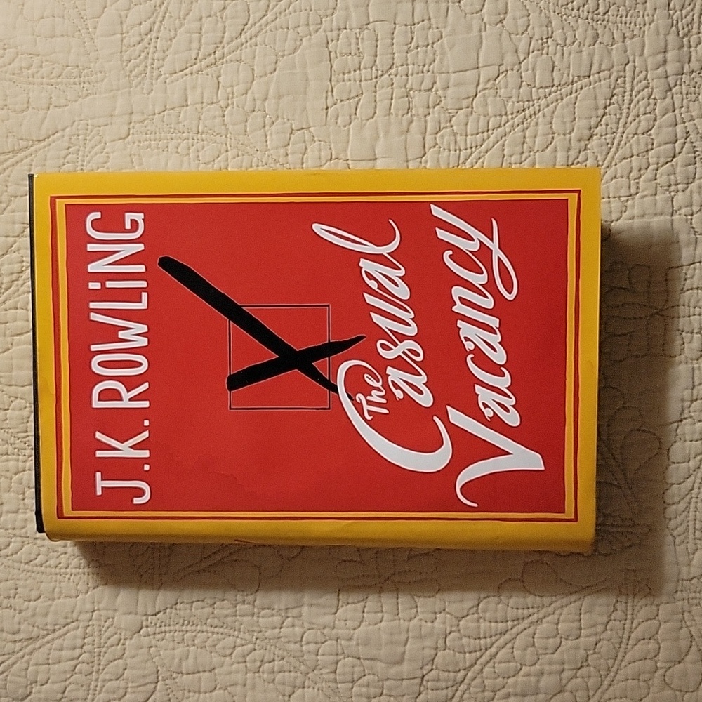 J.K. Rowling Hardback 'The Casual Vacancy' Used Condition